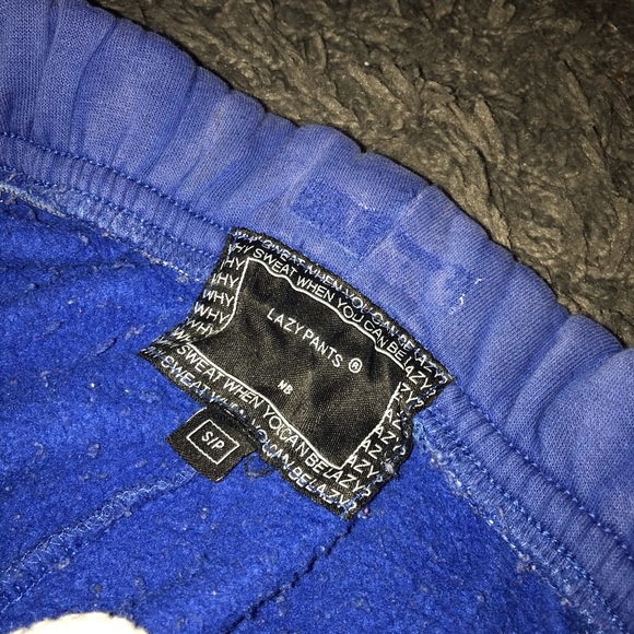 Lazypants blue sweatpants - Picture 5 of 5